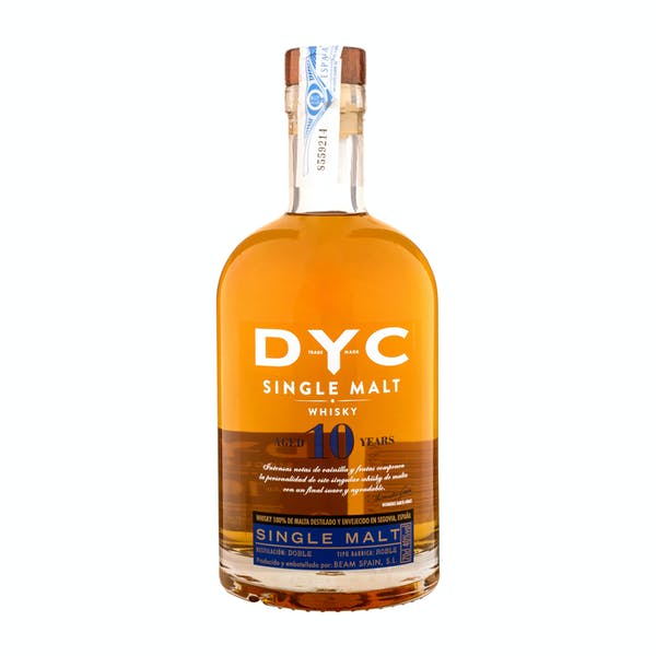Whisky nacional DYC 10 años Mercadona