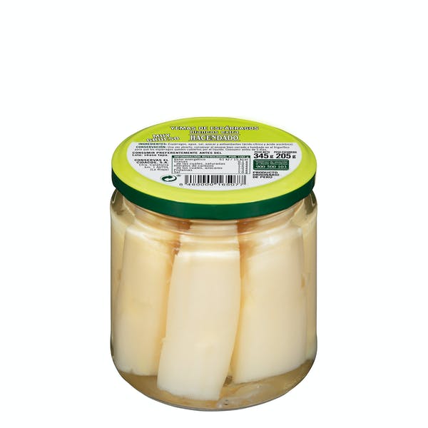 Yemas de espárragos Hacendado blancos muy gruesos Mercadona