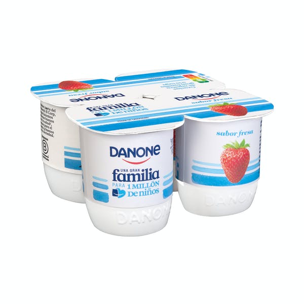 Yogur sabor fresa Danone Mercadona
