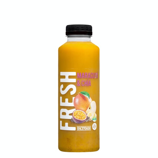 Zumo fresh maracuyá & chía Hacendado Mercadona
