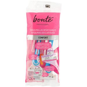 BONTE maquinillas desechables 3 hojas mujer bolsa 4 uds del Dia