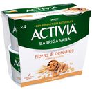 DANONE ACTIVIA bífidus fibras con avena y nueces pack 4 unidades 115 gr del Dia