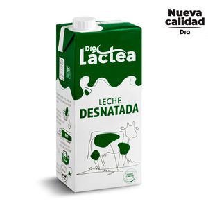 DIA LACTEA leche desnatada envase 1 lt del Dia