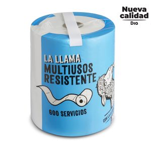 DIA LA LLAMA papel multiusos resistente 600 servicios 1 rollo del Dia