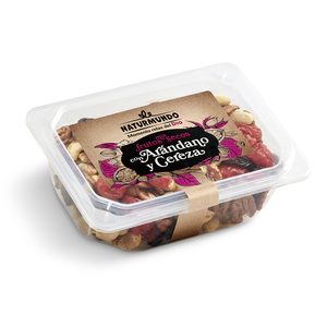 DIA NATURMUNDO mix de frutos secos con arándanos y cerezas tarrina 200 gr del Dia