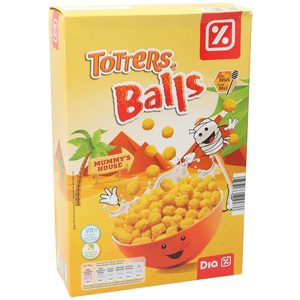 DIA cereales en bolas de maiz con miel paquete 500 gr del Dia