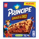 LU PRINCIPE barrita de cereales y chocolate caja 125 gr del Dia
