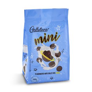 DIA GALLETECA galletas mini cacao rellena de nata bolsa 100 gr del Dia