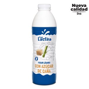 DIA LACTEA yogur líquido natural con azúcar de caña botella 1 lt del Dia