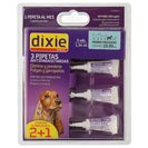 DIXIE pipeta antiparasitaria para perros medianos blíster 3 uds del Dia