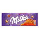MILKA chocolate relleno de caramelo y cacahuetes tableta 276 gr del Dia