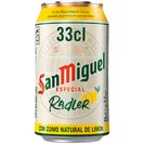 SAN MIGUEL cerveza radler con limón lata 33 cl del Dia