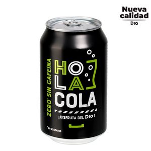 Precio de DIA HOLA COLA refresco de cola zero sin cafeína lata 33