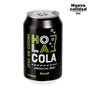 DIA HOLA COLA refresco de cola zero sin cafeína lata 33 cl del Dia