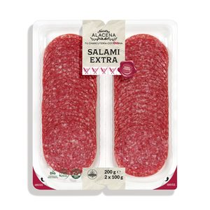 DIA NUESTRA ALACENA salami extra pack 2 x 100 gr del Dia