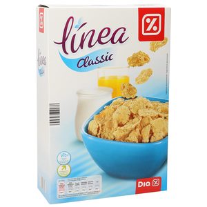 DIA cereales en copos de arroz y trigo integral 500 gr del Dia