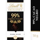 LINDT Excellence chocolate negro 99% cacao tableta 50 gr del Dia
