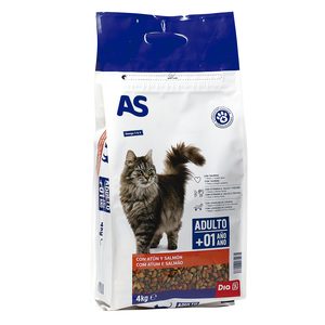 AS alimento para gatos multicomponente pescado bolsa 4 kg del Dia