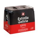 ESTRELLA GALICIA cerveza especial lata 33 cl PACK 6 del Dia