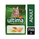 ULTIMA alimento para gatos adultos sabor salmón bolsa 750 gr del Dia