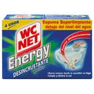 WC NET Energy limpiador en polvo desincrustante caja 4 uds del Dia