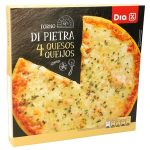 DIA pizza 4 quesos caja 400 gr del Dia