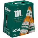 MAHOU cerveza clásica pack 6 botellas 25 cl del Dia