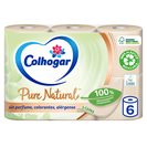 COLHOGAR papel higiénico pure natural paquete 6 uds del Dia