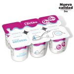 DIA LACTEA yogur natural desnatado 0% pack 6 unidades 125 gr del Dia