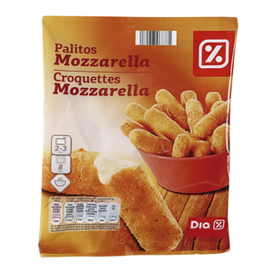 DIA palitos de mozzarella bolsa 400 gr del Dia