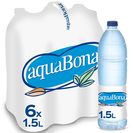 AQUABONA agua mineral natural botella 1.5 lt PACK 6 del Dia