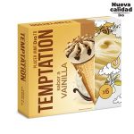 DIA TEMPTATION helado cono sabor vainilla caja 6 uds 408 gr del Dia