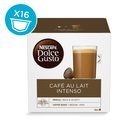 DOLCE GUSTO café con leche intenso 16 cápsulas caja 160 gr del Dia