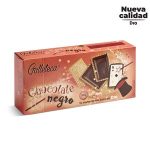 DIA GALLETECA galleta cubierta de chocolate negro caja 150 gr del Dia