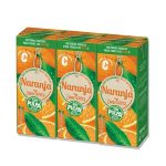 DIA ZUMOSFERA zumo de naranja 100% sin pulpa pack 3 unidades 200 ml del Dia