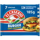 EL CASERIO queso fundido burger con cheddar en lonchas paquete 185 gr del Dia