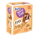 ROYNE helado cono special line nata y chocolate pack 4 uds 260 gr del Dia