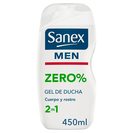 SANEX Men gel de ducha 2 en 1 zero % bote 450 ml del Dia